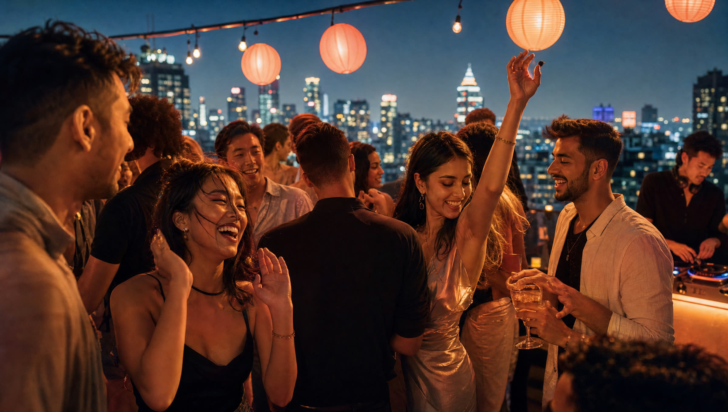 Partya rooftop gathering
